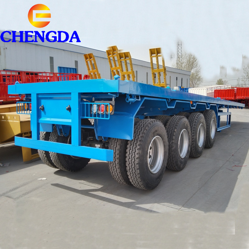 4 Axle Flatbed Trailer