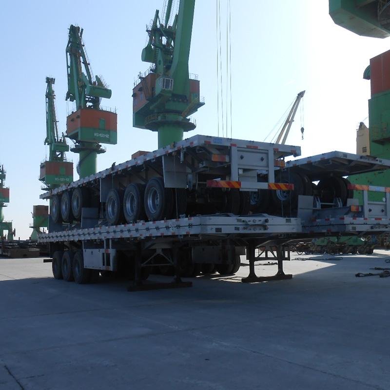 4 Axle Flatbed Trailer